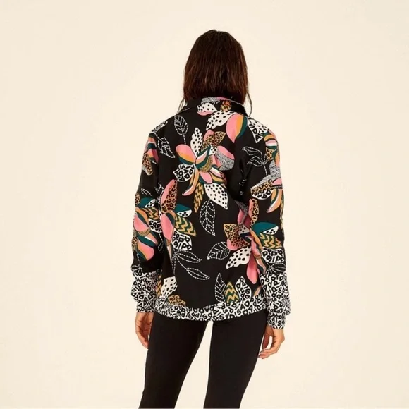 Adidas x Farm Rio • Farm Rio Print Relaxed Lightweight Windbreaker Small NWT - Picture 2 of 6